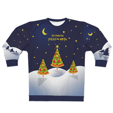 Pizza On Earth  - All-Over Print Unisex Sweatshirt