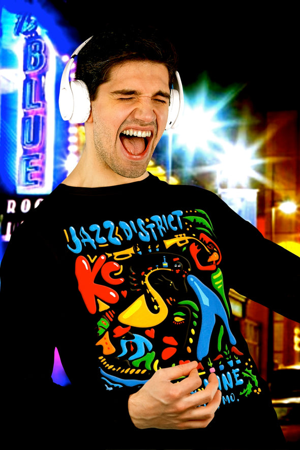 JC Jazz District - Unisex Crew Neck Tee