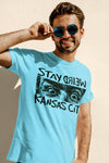 Stay Weird KC Big Eyes - Unisex Crew Neck Tee