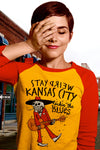 Kansas City Blues Man - Unisex Crew Neck Tee