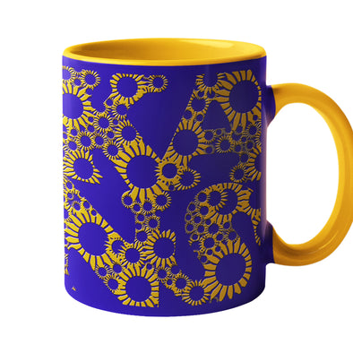 Kansas 4 Letter Sunflowers - 11 oz. Coffee Mug