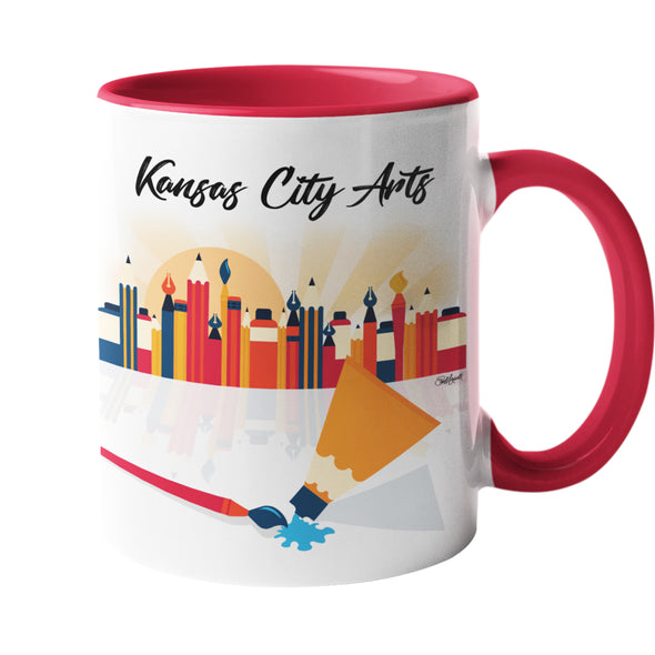 Stay Weird Rock On Dude - Stay Weird Kansas City Coffee Mug