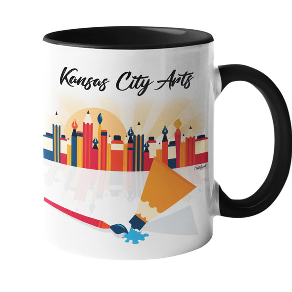 Stay Weird Rock On Dude - Stay Weird Kansas City Coffee Mug