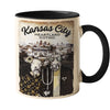 American Gothic Cows - Stay Weird Kansas City Coffee Mug