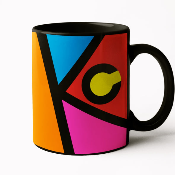 KC ID Logo (Abstract) - Stay Weird Kansas City Coffee Mug