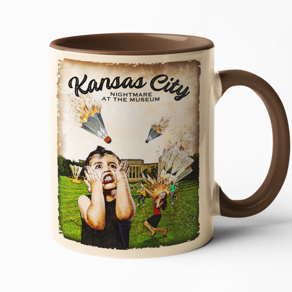 Nightmare At The Museum - Stay Weird Kansas City Coffee Mug