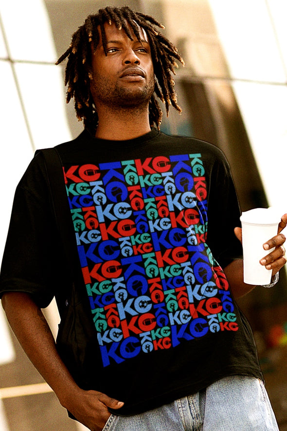 KC Sports (Team Colors) - Unisex Crew Neck Tee