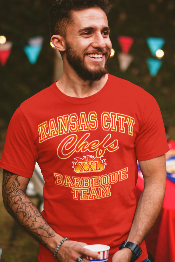 Kansas City Chefs Barbeque - Unisex Crew Neck Tee
