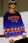 Happy Holidays Kansas City - Rockette Raindeer - All-Over Print Unisex Sweatshirt