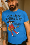 Kansas City Blues Man - Unisex Crew Neck Tee