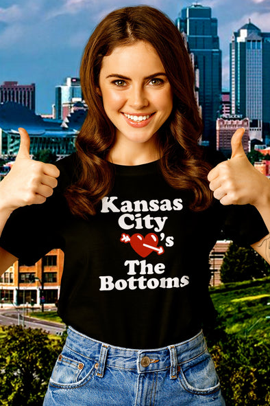 Kansas City Loves The Bottoms - Unisex Crew Neck Tee