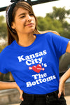 Kansas City Loves The Bottoms - Unisex Crew Neck Tee