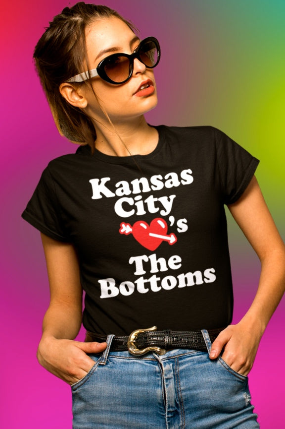 Kansas City Loves The Bottoms - Unisex Crew Neck Tee