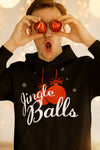 Jingle Balls - All-Over Print Unisex Sweatshirt